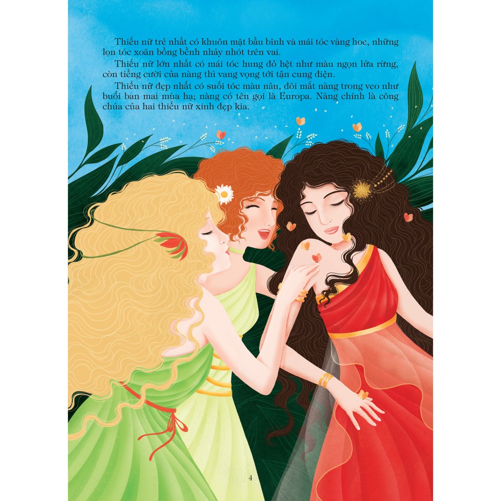 Sách - Những Câu Chuyện Hay Nhất Về Các Nàng Công Chúa Trong Thần Thoại Hy Lạp