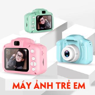 Máy ảnh kỹ thuật số HD cho trẻ em Máy ảnh hoạt hình X2 Máy ảnh cầm tay máy ảnh DSLR đồ chơi nam và nữ trẻ em