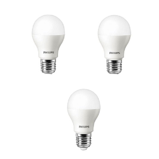 Bộ 3 Bóng Đèn Philips Led Essential Ledbulb 12w/9w/7w/5w/3w Đuôi E27 230v A60 | BigBuy360 - bigbuy360.vn