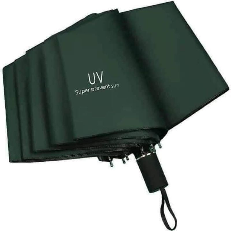 Ô bấm đóng mở gấp gọn phủ lớp chống tia UV 2 lớp, ô dù chống nắng chất lượng cao