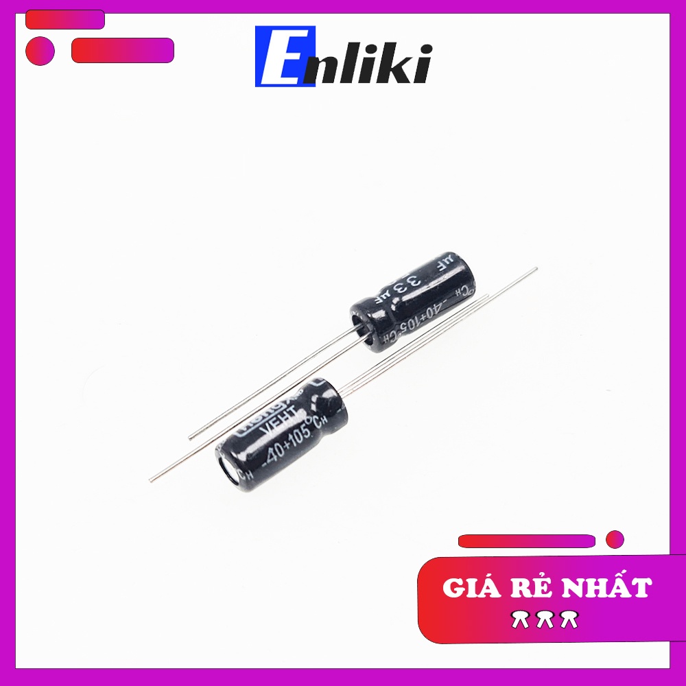 Bộ 5 Chiếc 33uF Tụ Hóa 50V (5x11mm)