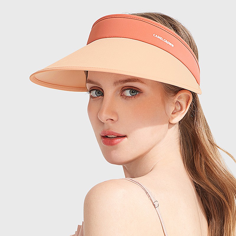 Mũ che nắng CAMEL rộng vành chống tia UV thời trang tùy chọn màu sắc dành cho nữ