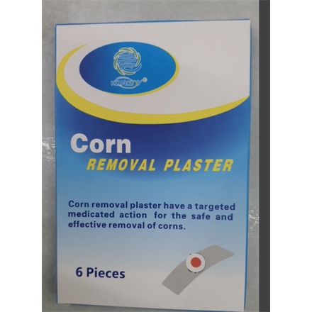 Miếng dán giảm mụn cóc Corn Removal Plaster HAOBLOG, hiệu quả và an toàn - Hộp 6 miếng
