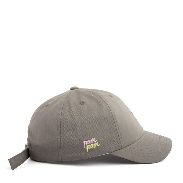 PREMI3R Mũ lưỡi trai FL502 mũ lưỡi trai cute Premi3r CC pompom S grey mũ thêu hình Pomeranian phong cách Hàn Quốc 2024