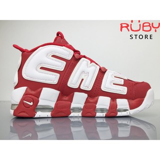 Giày Uptempo Đỏ Trắng