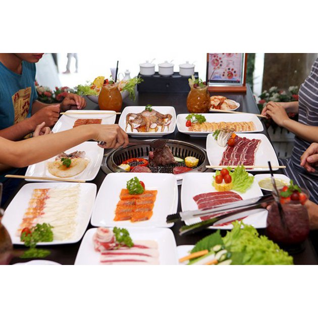 HCM [E-Voucher] Samurai BBQ - Buffet Tối Lẩu Nướng BBQ Bò Mỹ, Hải Sản Và Sushi Phong Cách Nhật Bản (DT)