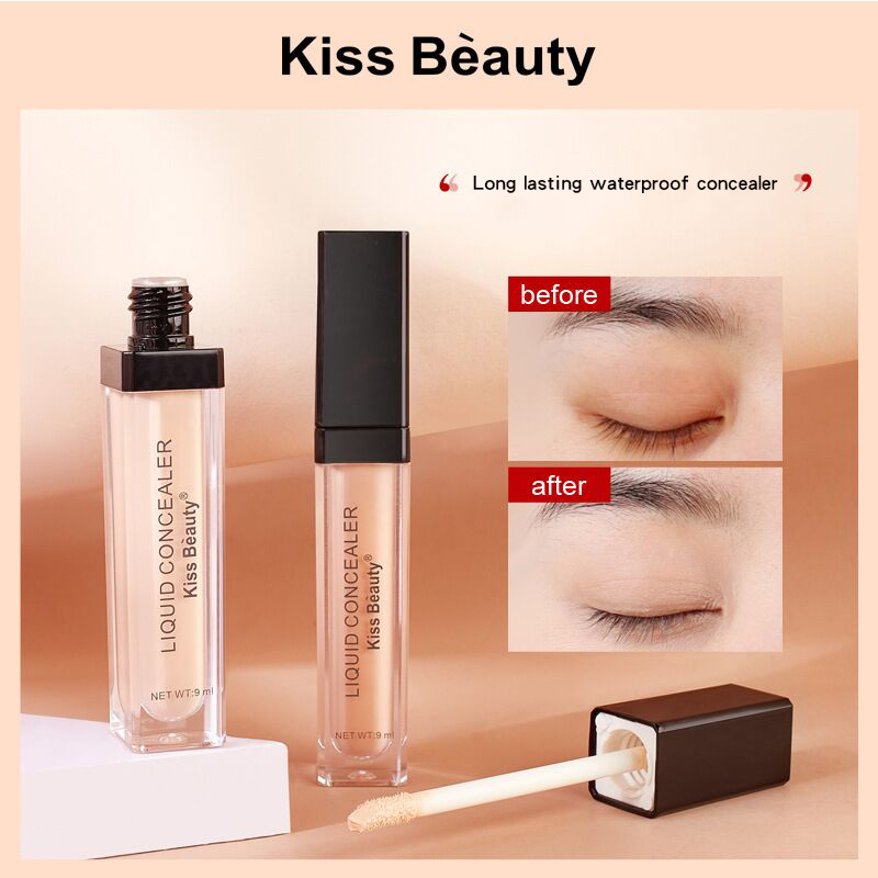 (Hàng Mới Về) Kem Che Khuyết Điểm Kiss Beauty Dưỡng Ẩm Chống Thấm Nước Và Mồ Hôi Lâu Trôi