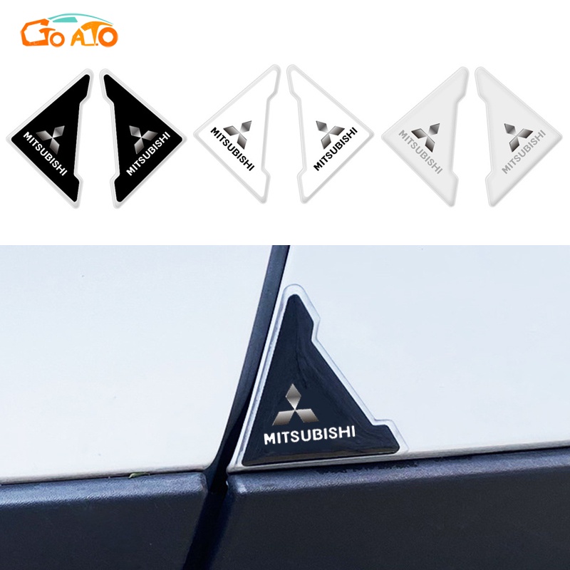 GTIOATO ChốNg Va ĐậP CửA Ô Tô Dán Góc Cửa Ô Tô Miếng Dán Chống Trầy Xước Ô Tô Miếng Dán Xe Trang Trí Ô Tô Phụ KiệN Xe HơI Cho Mitsubishi L300 L200 Xpander Cross Outlander Attrage Xpander Lancer Space Star Mirage Mirage G4 Triton Pajero Zinger