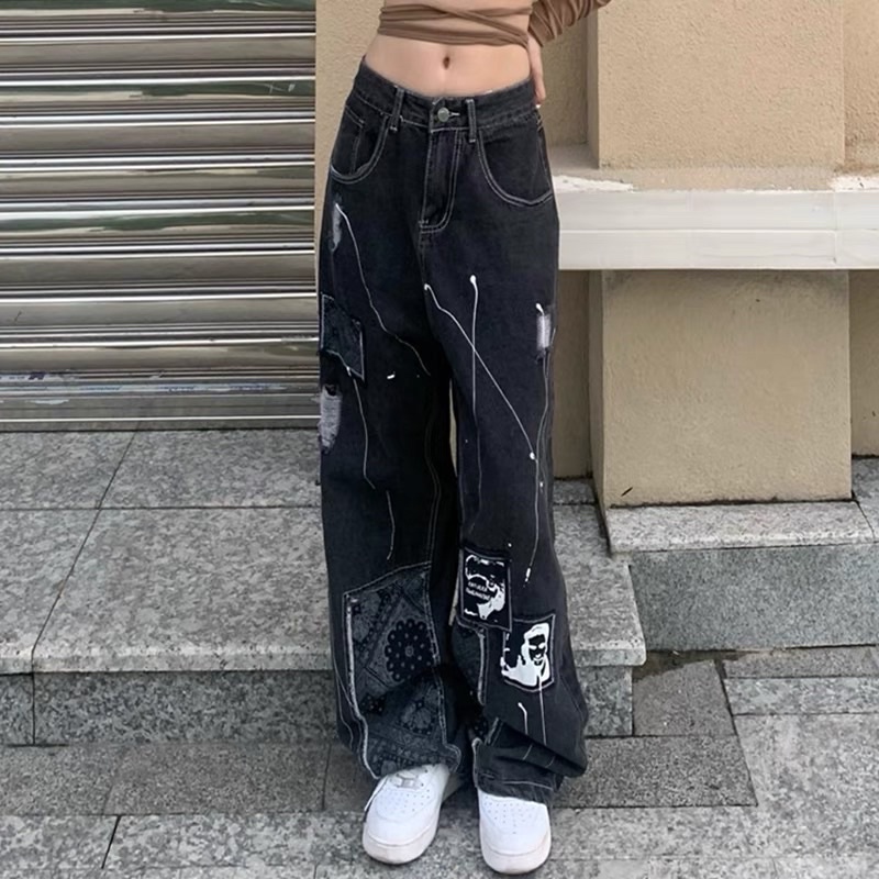 SẴN SIZE XL Quần jean form rộng