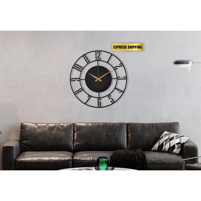 Đồng hồ treo tường Thegioipuzzle bằng kim loại bền đẹp DH010