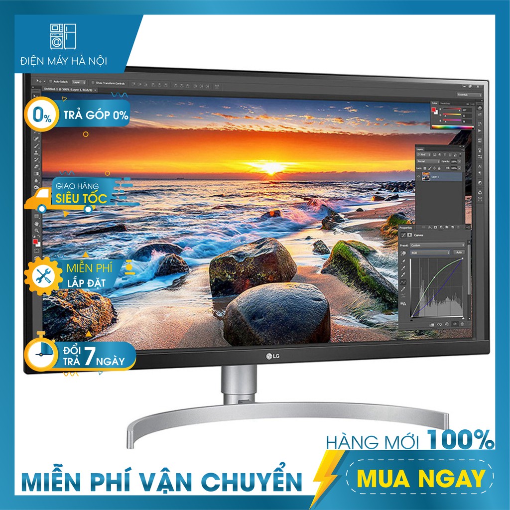 Màn hình LG 27UL850-W 27" 4K UHD VESA Display HDR 400 5ms 60Hz IPS