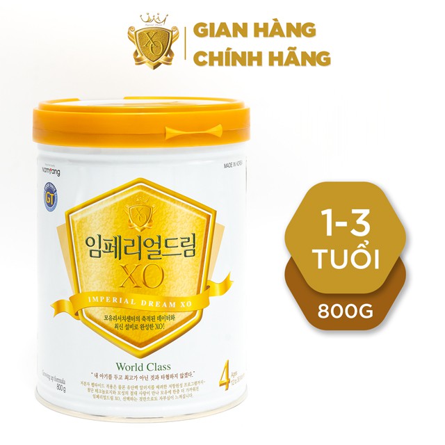 Sữa bột Namyang Imperial Dream XO 4 GT 800g