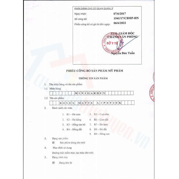 [CHÍNH HÃNG] Giữ Màu 24h Với Son Kem Lì Cao Cấp Roses Matte Lipstick Mini Garden Version 2019 | Cuahangtructuyen.vn | BigBuy360 - bigbuy360.vn