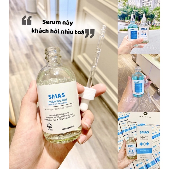 Serum cấp ẩm và phục hồi Smas 100ml - ALISA