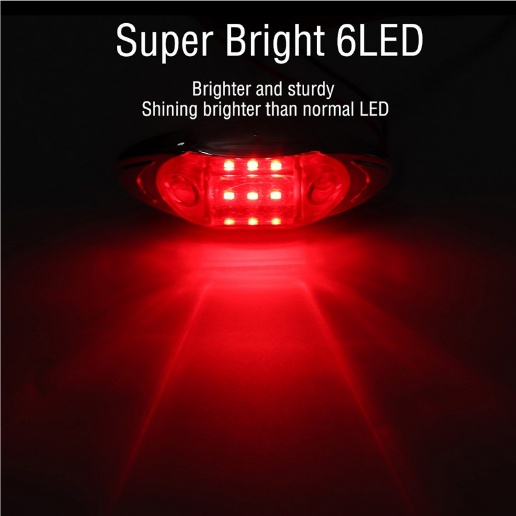 Đèn xi nhan 6 bóng Led 24V chuyên dụng cho xe tải