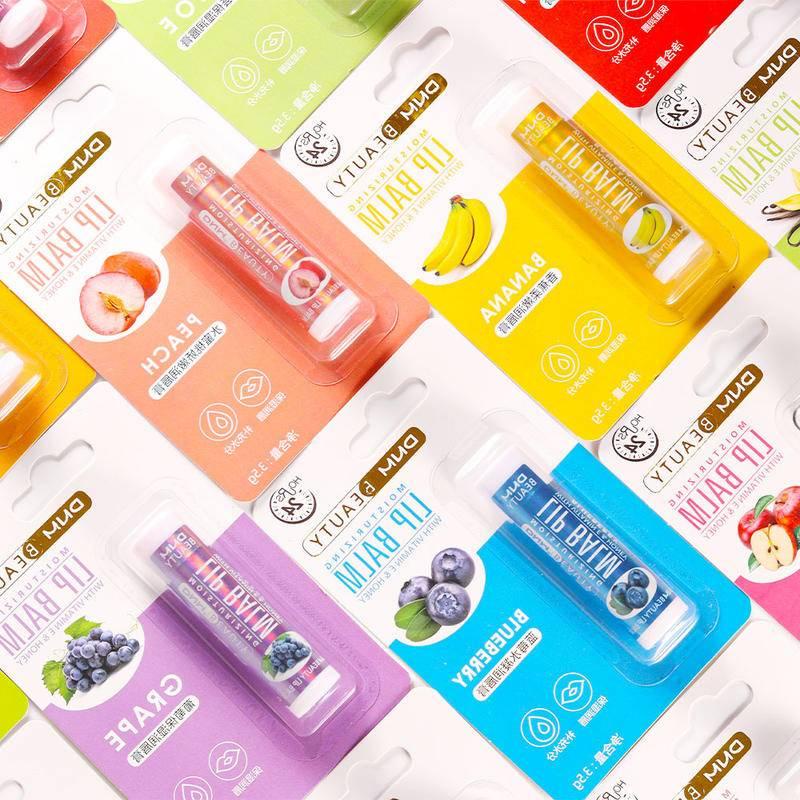 Son dưỡng môi không màu chống nứt nẻ hương trái cây