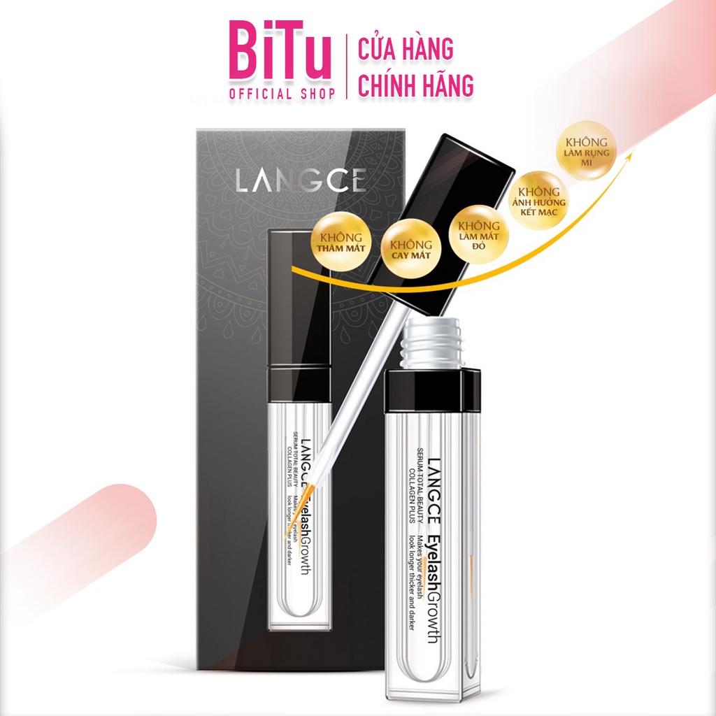 SERUM DƯỠNG DÀI MI COLLAGEN+ TOTAL BEAUTY •Nuôi dưỡng mi khỏe - Bóng - Dày hơn - Đen hơn - Dài hơn