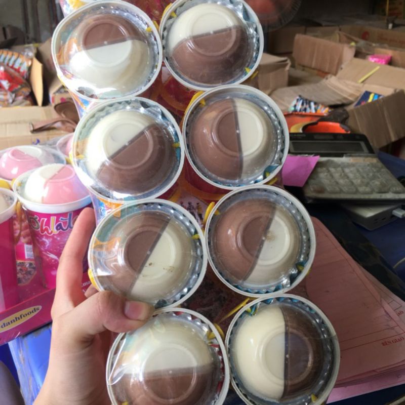 bánh chấm 2 vị khay 10 hộp loại to