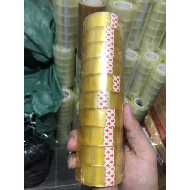 12 cuộn băng dính văn phòng -FREESHIP-Hàng chuẩn loại 1-Shop Yêu Thích