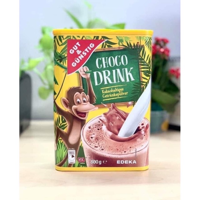 (Date 2023) Bột cacao Choco drink Đức 800gr