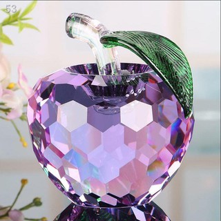 quả táo pha lê quà tặng sinh nhật bình an trái cây ngày nhà giáo trang trí hàng thủ công cao cấp sáng tạoB