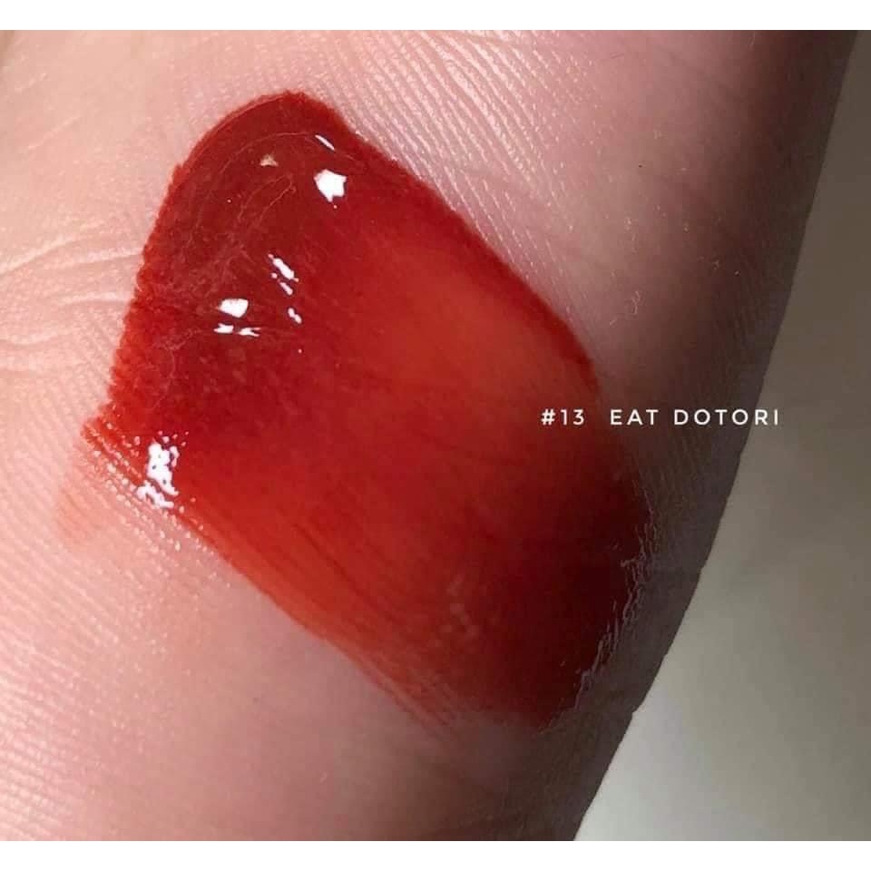 Son Romand Juicy Tint màu 13 Eat Dotori đỏ nâu gạch