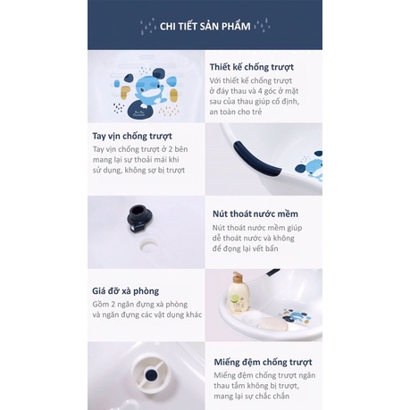 Thau tắm bé KUKU KU1135