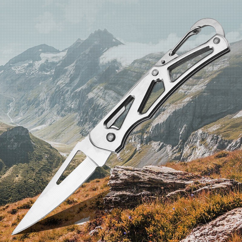 [ Dao phượt ] - Dao gấp mini bỏ túi, di động ,cấm trại, gọt trái cây đa năng .