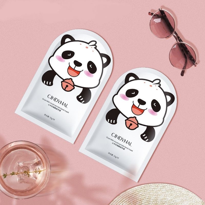 Mặt nạ sữa dê dưỡng trắng da tay CINDYNAL Goat Milk Nicotinamide Hand Mask 35g