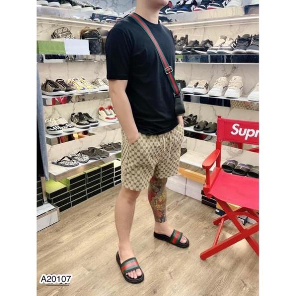 Quần Đùi Nam Logo GC BLCG len Siêu Đẹp - Quần Ngố Nam GC BLCG Chất Vải Dày Siêu Thoáng