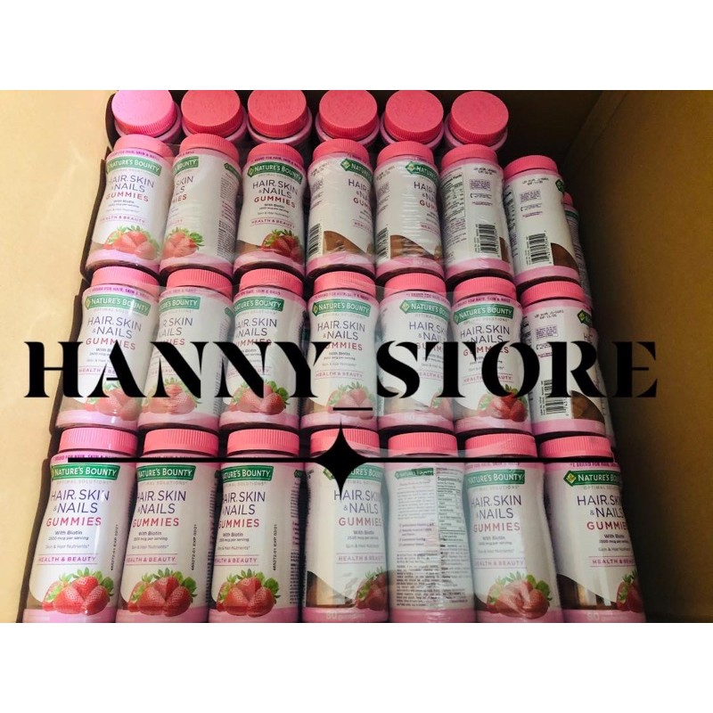 Kẹo dẻo Hair, Skin & Nails Gummies 80 viên của Mỹ | BigBuy360 - bigbuy360.vn