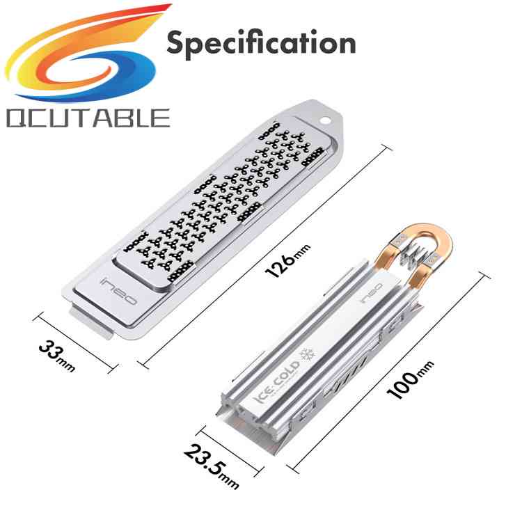 Bộ Tản Nhiệt Ổ Đĩa Rắn NVMe M.2 SSD Chống Bụi Cho PS5