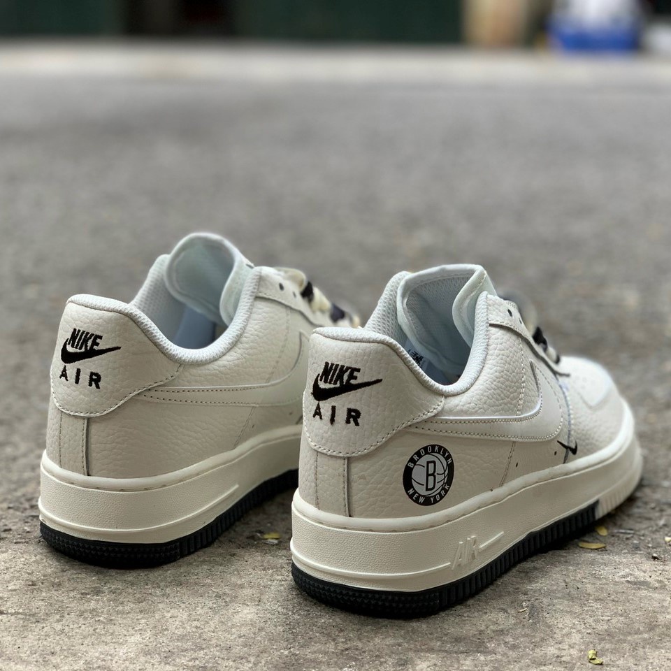 Giày Sneaker Nam Nữ  AF1 Trắng Chữ B