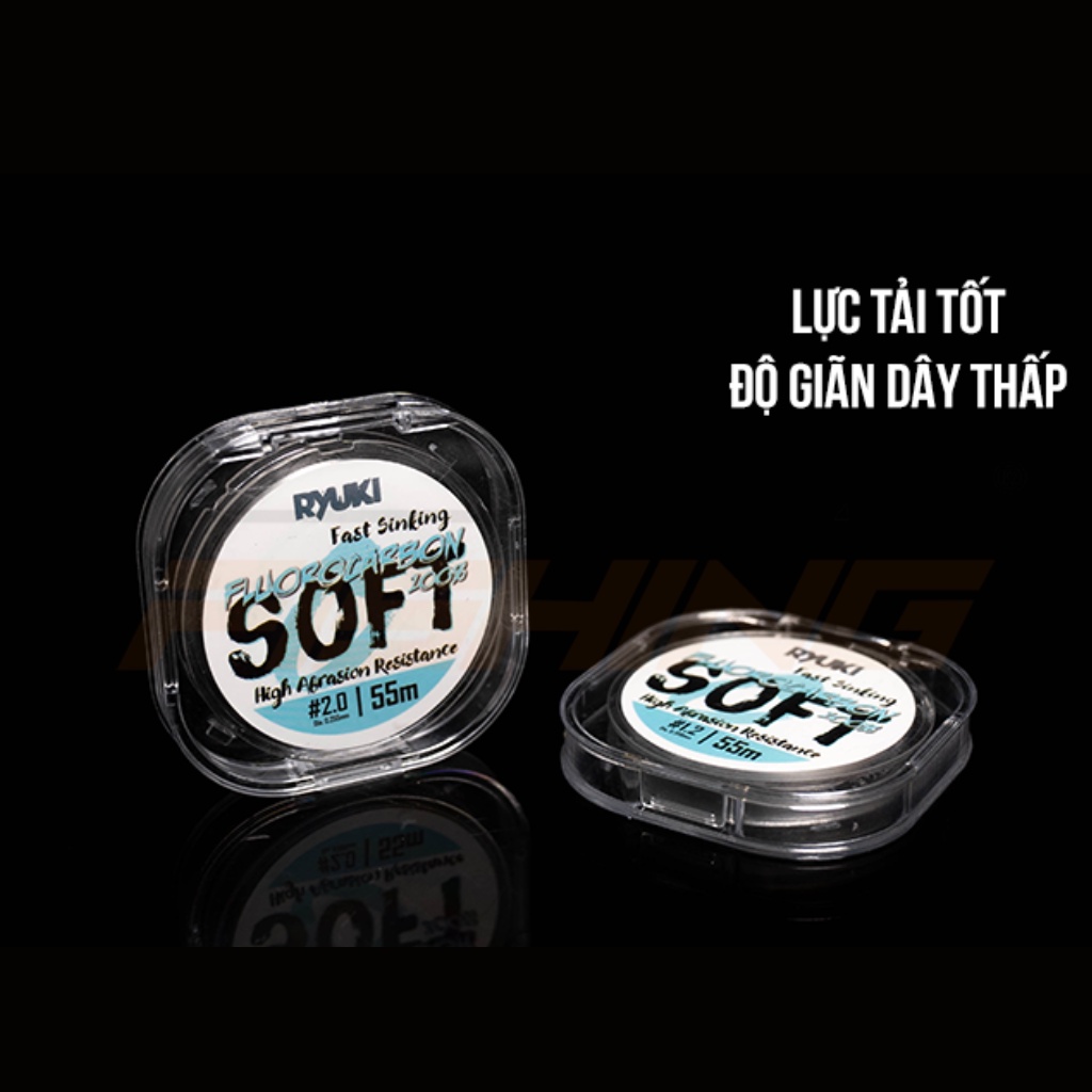 Dây Câu RYUKI Fluorocarbon Soft