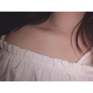 [Có Sẵn] Áo lệch vai trắng dáng xinh(Kèm ảnh thật)