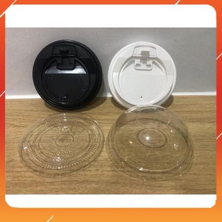 [FreeShip – Ly Giấy] Nắp Nhựa Ly Nóng Dùng Cho Cốc Giấy, Ly Nhựa 80, 90mm 100 cái | Kleur Paper Cup