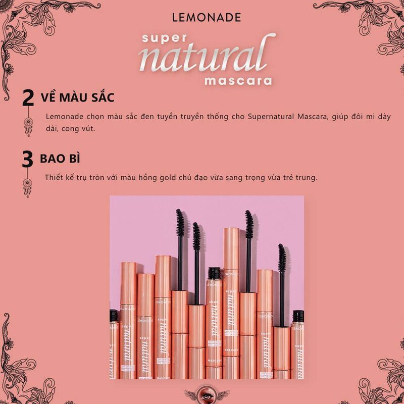 Chuốt Mi Lemonade SuperNatural Mascara 7.5g