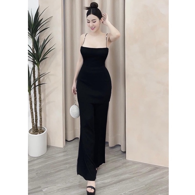 Sét dập áo 2 dây+ quần suông dài!