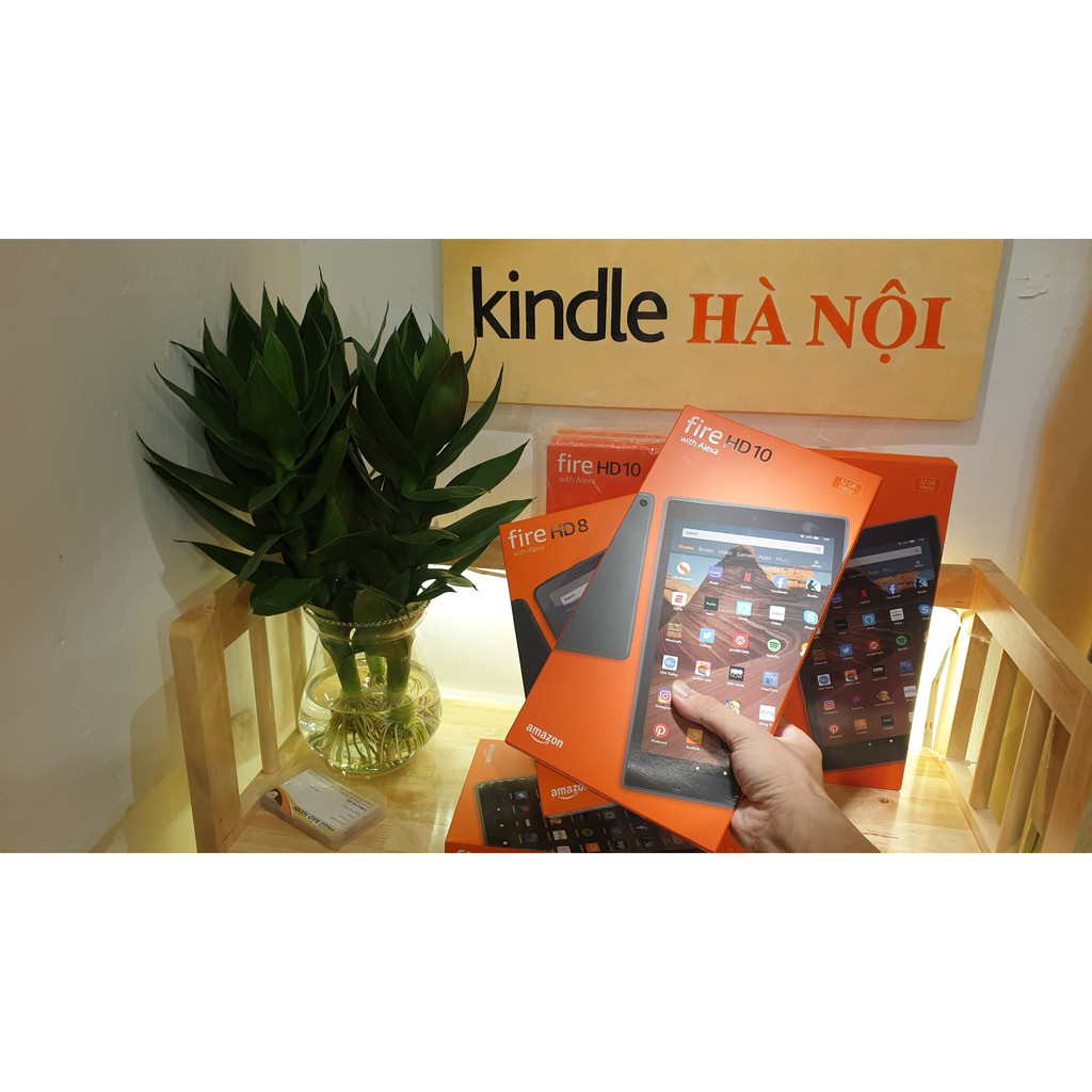 Máy tính bảng kindle Fire HD 10 2019 (Fire HD10 9th), 10inch FullHD, 32GB, CPU Octa-core 2.0GHz, Ram 2GB, USB-C | BigBuy360 - bigbuy360.vn