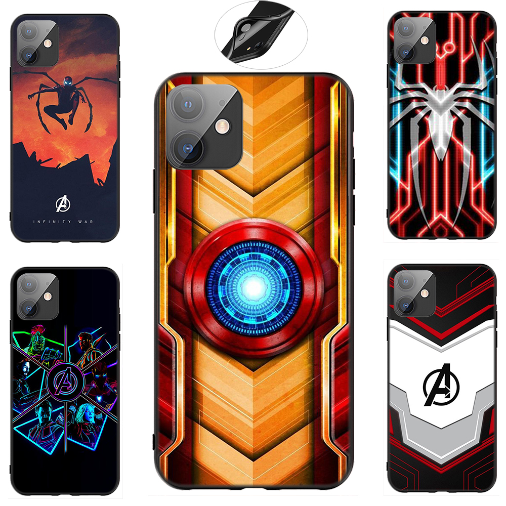 iPhone XR X Xs Max 7 8 6s 6 Plus 7+ 8+ 5 5s SE 2020 Casing Soft Case 84LU Mavel Avengers Heroes mobile phone case