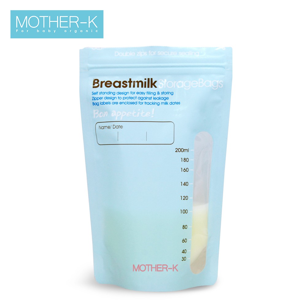 Túi trữ sữa cảm biến nhiệt Mother-K Hàn Quốc (60c) - KM13089