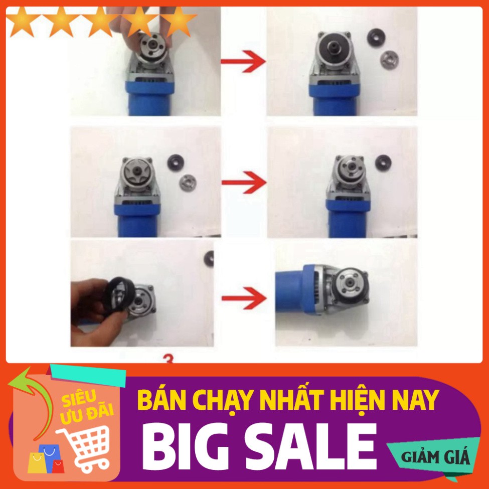 [FREE SHIP] BỘ CHUYỂN ĐỔI MÁY CẮT MÀI CẦM TAY THÀNH MÁY CƯA XÍCH ĐA NĂNG