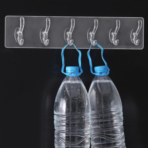 Móc Treo Đồ Đạc, Quần Áo Dính Tường Siêu Chắc - Dáng Chữ L Cách Điệu Décor