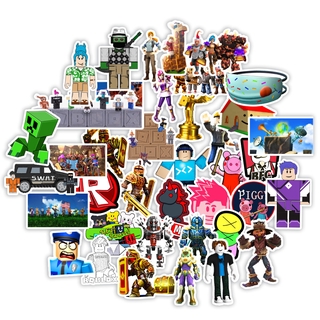 Roblox bộ 50 miếng dán graffiti chống thấm nước