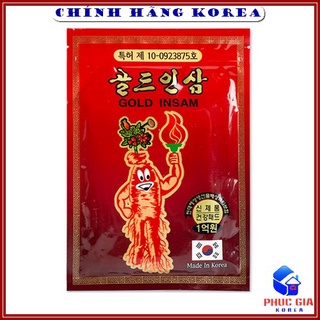 Cao Dán Hồng Sâm Hàn Quốc Insam Đỏ, Gói 20 Miếng - Hỗ Trợ Chấn Thương, Giảm Đau Nhức