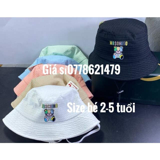 Nón bo vành xốp dành cho bé gái cực xinh - Mũ bé 2-5 tuổi (Cap-Nón(Most))
