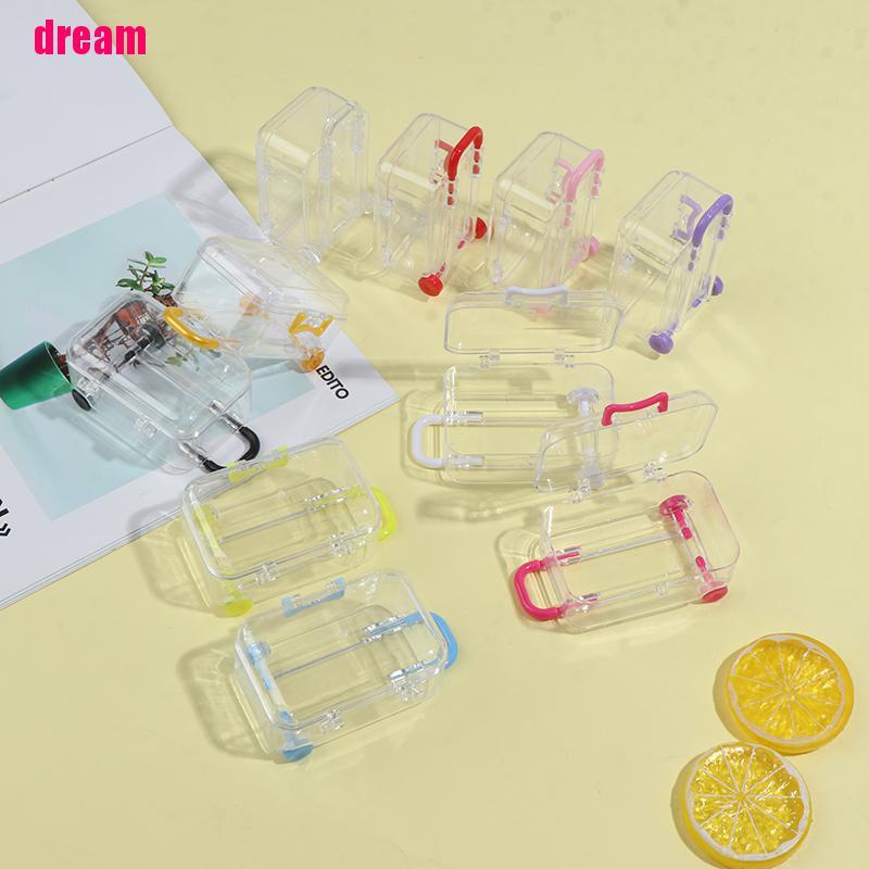 Vali Nhựa Mini Cho Búp Bê / Dễ Thương