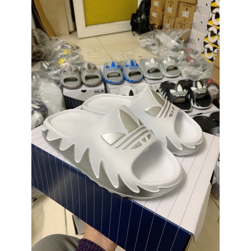 Dép Das 3 lá quai ngang giá rẻ slide trắng vàng xanh đen xám