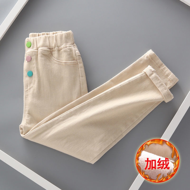 Quần Cotton Trơn Phong Cách Mới Năm 2022 Hợp Thời Trang Dễ Phối Đồ Cho Bé Gái