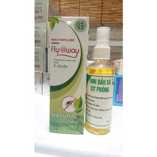 Xịt muỗi hương sả Flyaway 100ml